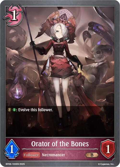 Orator of the Bones (BP09-100EN) [Duet of Dawn and Dusk]