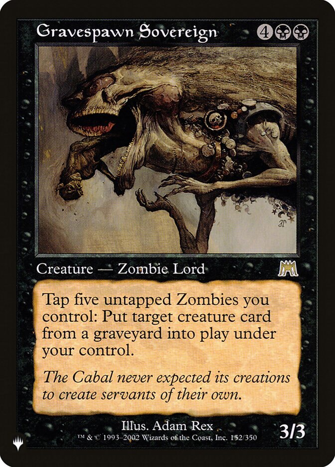 Gravespawn Sovereign [The List] (LONS 152)