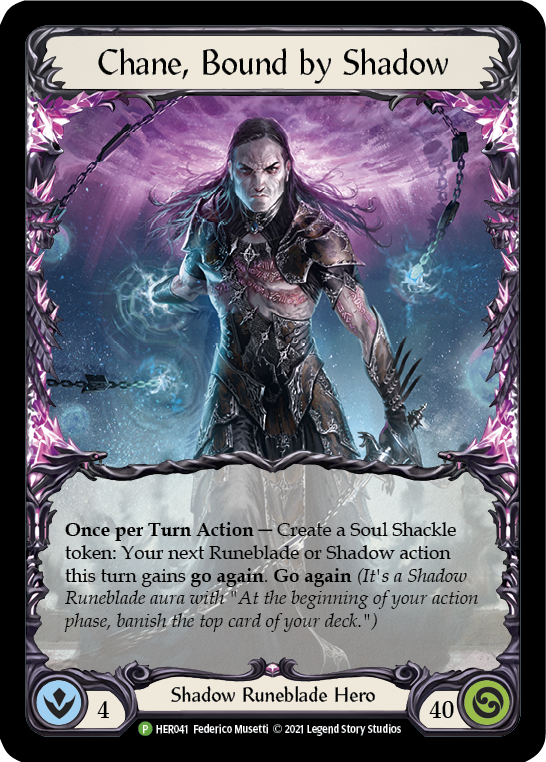 Chane, Bound by Shadow [HER041] Unlimited Rainbow Foil