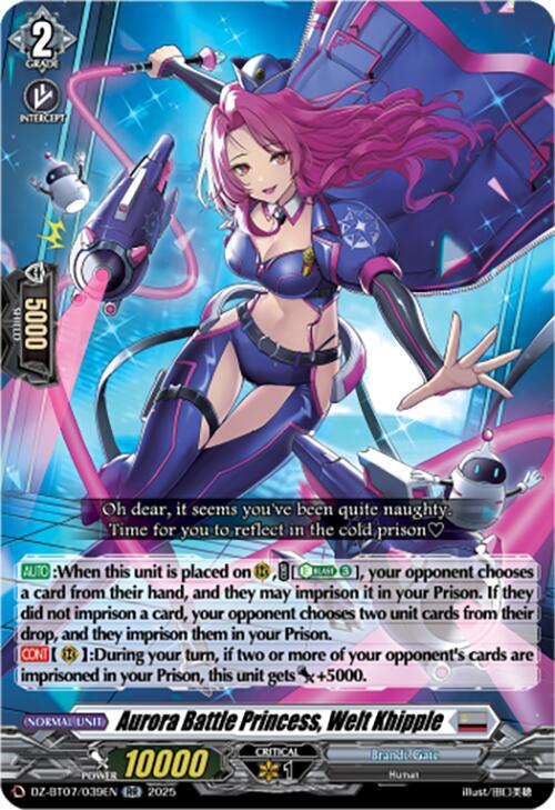 Aurora Battle Princess, Welt Khipple (DZ-BT07/039EN) [DZ-BT07: Moon Fangs & Cerulean Blaze]