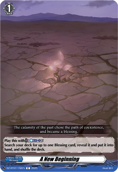 A New Beginning (DZ-BT07/158EN) [DZ-BT07: Moon Fangs & Cerulean Blaze]