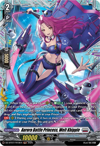 Aurora Battle Princess, Welt Khipple (DZ-BT07/FR18EN) [DZ-BT07: Moon Fangs & Cerulean Blaze]