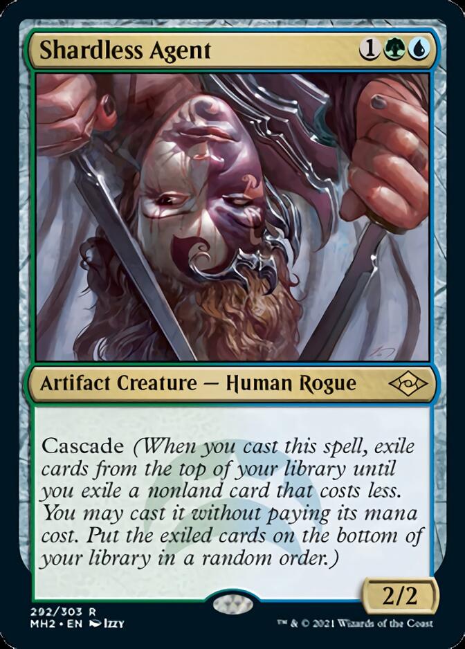 Shardless Agent (Etched Foil) [Modern Horizons 2] (MH2 292)