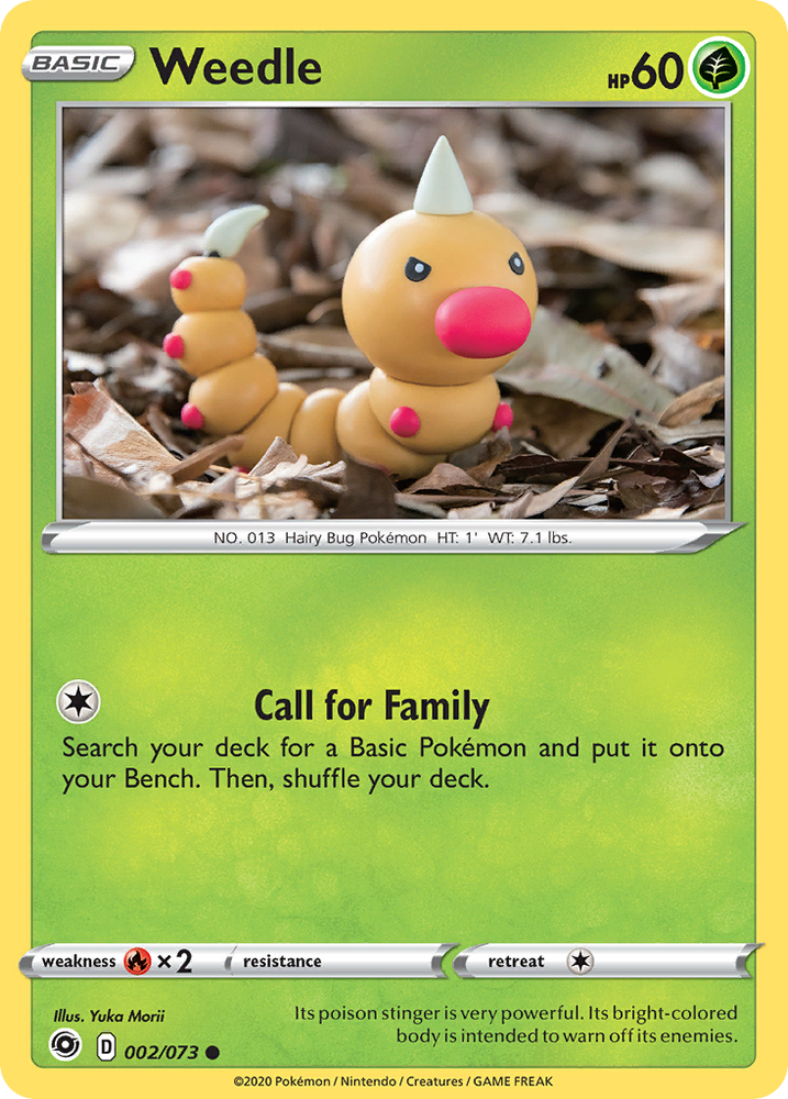 Weedle (2/073) [Sword & Shield: Champion's Path]