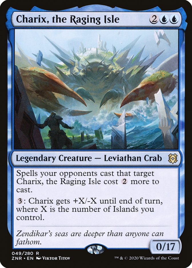 Charix, the Raging Isle (Promo Pack) [Zendikar Rising Promos] (PZNR 49P)