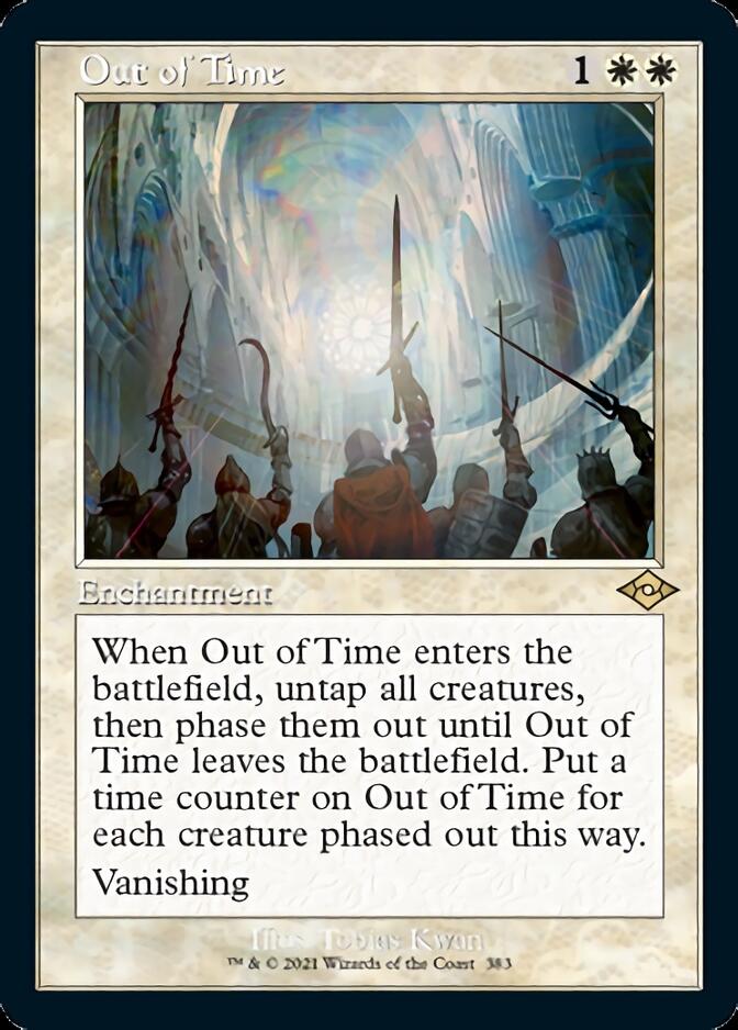 Out of Time (Retro Etched Foil) [Modern Horizons 2] (MH2 383)