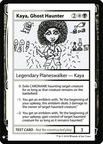 Kaya, Ghost Haunter [Mystery Booster Playtest Cards] (CMB1 94)