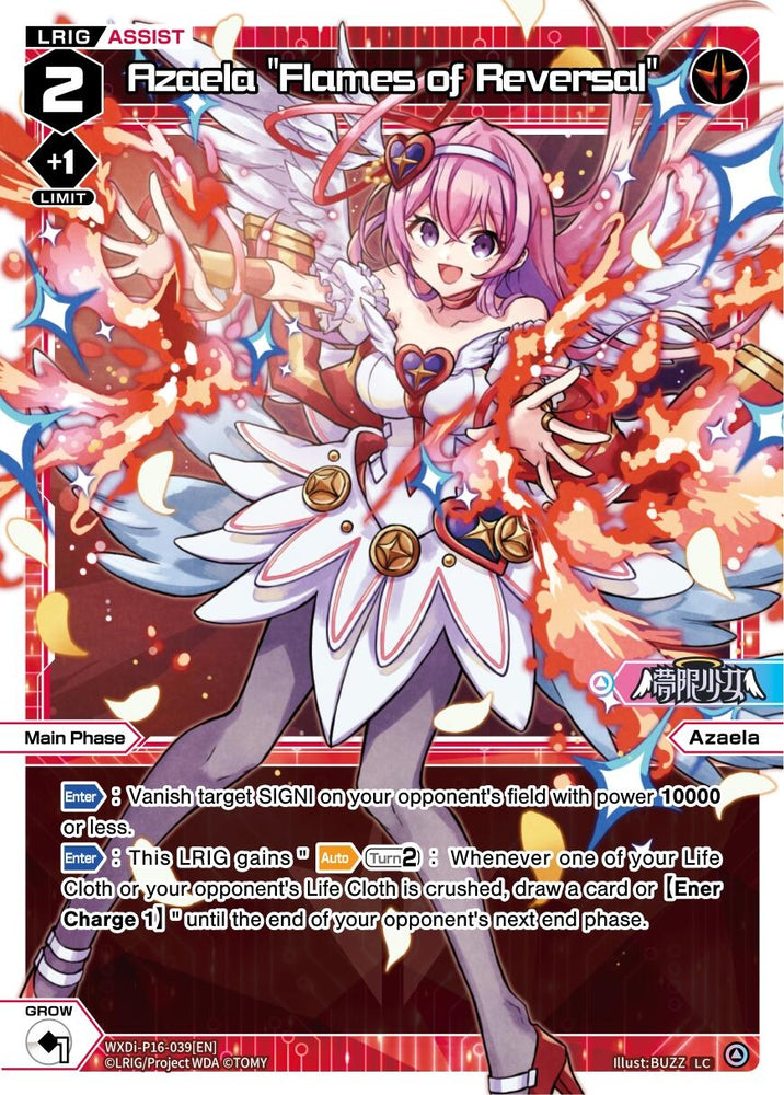 Azaela "Flames of Reversal" (WXDi-P16-039[EN]) [Legendary DIVA]