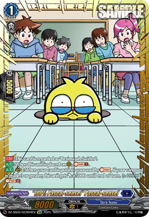 "100% Pascal-sensei" Pascal-sensei (DZ-SS05/GCR04EN) [DZ-SS05: CoroCoro Start Deck Pack]