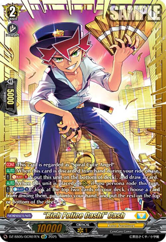 "Rich Police Cash!" Cash (DZ-SS05/GCR07EN) [DZ-SS05: CoroCoro Start Deck Pack]