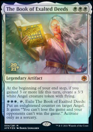 The Book of Exalted Deeds [Dungeons & Dragons: Adventures in the Forgotten Realms Prerelease Promos] (PAFR 4)