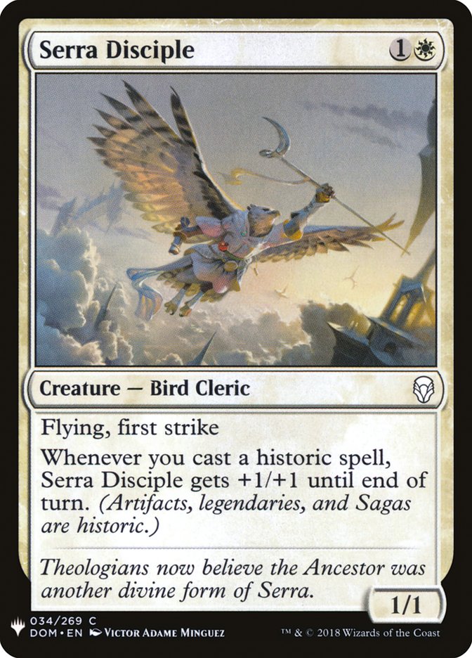 Serra Disciple [Mystery Booster] (MB1 224)