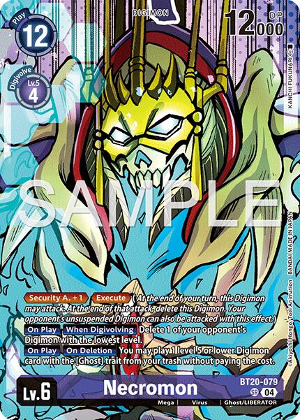 Necromon [BT20-079] (Digimon Liberator Debuggers Set) [Release Special Booster Ver. 2.5 Promos]