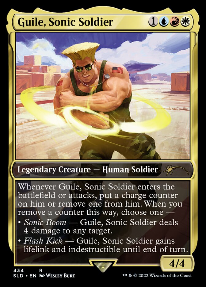 Guile, Sonic Soldier [Secret Lair Drop Series] (SLD 434)