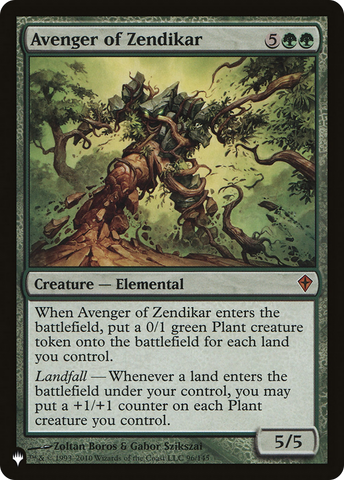 Avenger of Zendikar [The List] (LWWK 96)