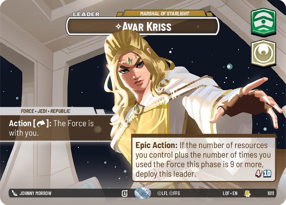Avar Kriss (1011) - Marshal of Starlight (Showcase) (1011) [Legends of the Force]