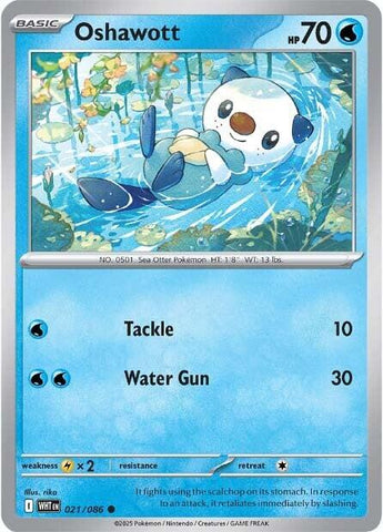 Oshawott (018/086) [Scarlet & Violet: White Flare]