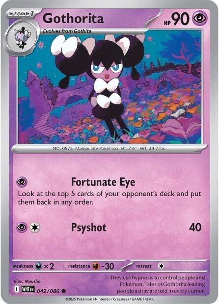 Gothorita (039/086) [Scarlet & Violet: White Flare]