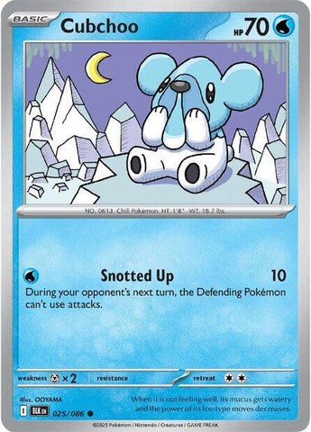 Cubchoo (028/086) [Scarlet & Violet: Black Bolt]