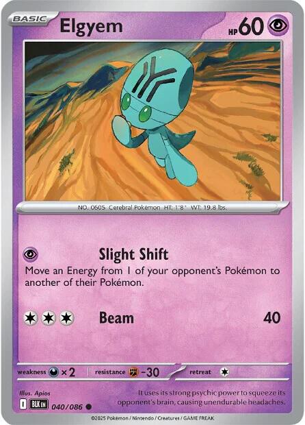 Elgyem (043/086) [Scarlet & Violet: Black Bolt]