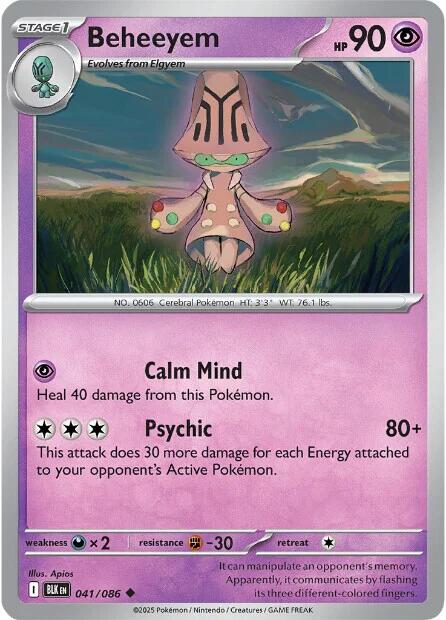 Beheeyem (044/086) [Scarlet & Violet: Black Bolt]