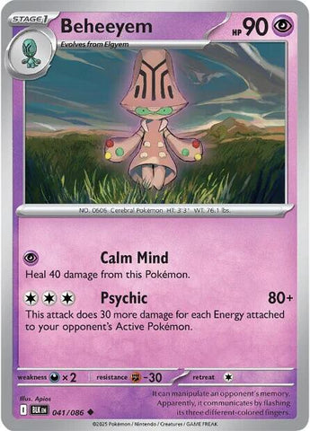 Beheeyem (044/086) [Scarlet & Violet: Black Bolt]