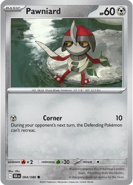 Pawniard (066/086) [Scarlet & Violet: Black Bolt]
