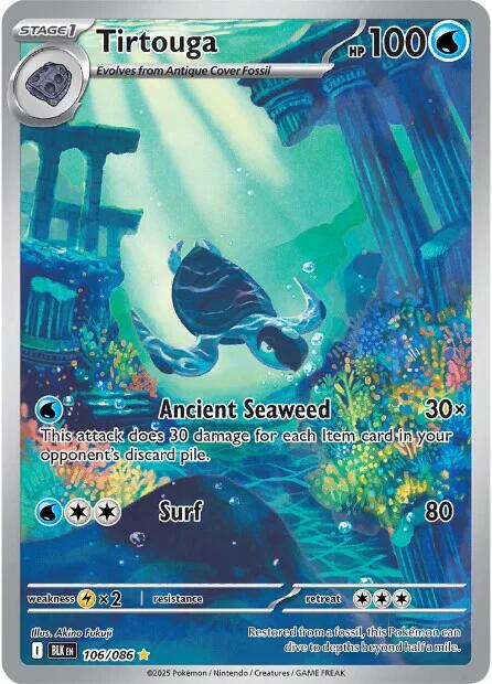Tirtouga (110/086) [Scarlet & Violet: Black Bolt]
