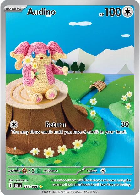 Audino (156/086) [Scarlet & Violet: Black Bolt]