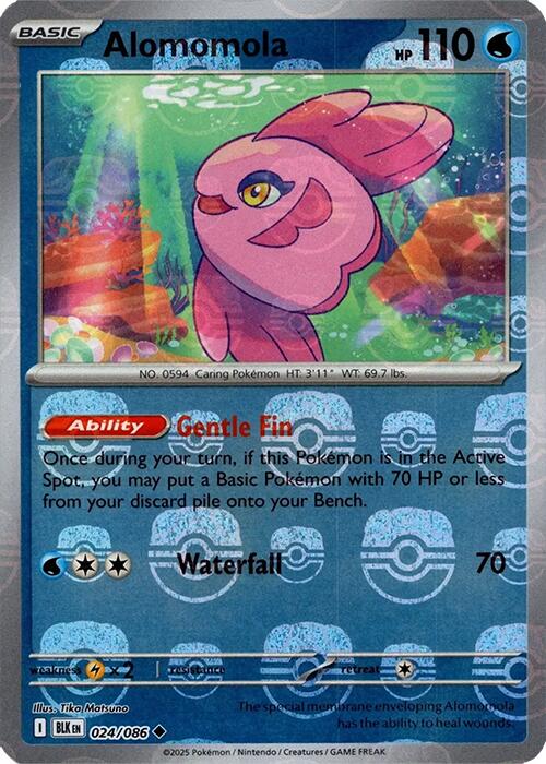Alomomola (027/086) (Master Ball Pattern) [Scarlet & Violet: Black Bolt]