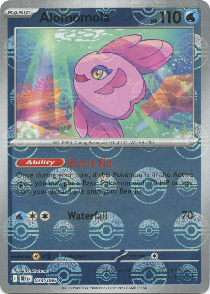 Alomomola (027/086) (Poke Ball Pattern) [Scarlet & Violet: Black Bolt]