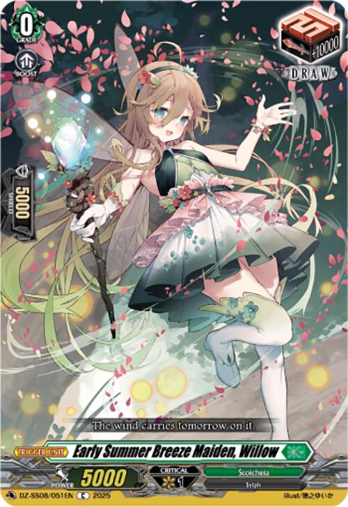 Early Summer Breeze Maiden, Willow (DZ-SS08/051EN) [DZ-SS08: Festival Booster 2025]