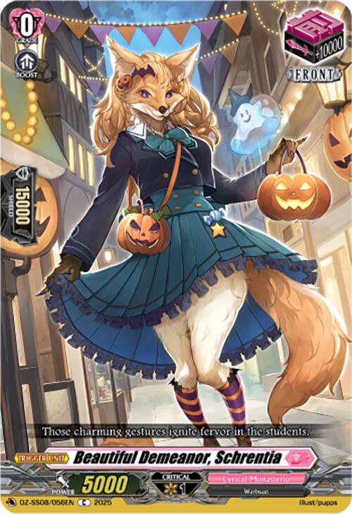 Beautiful Demeanor, Schrentia (DZ-SS08/056EN) [DZ-SS08: Festival Booster 2025]