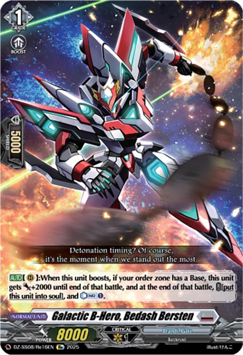 Galactic B-Hero, Bedash Bersten (DZ-SS08/Re16EN) [DZ-SS08: Festival Booster 2025]