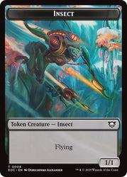 Insect // Elemental (0007) Double-Sided Token [Edge of Eternities Tokens]