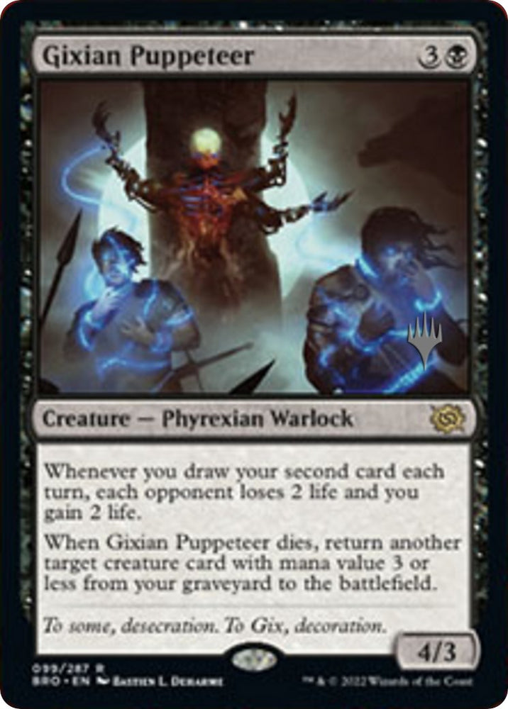Gixian Puppeteer [The Brothers' War: Promo Pack]