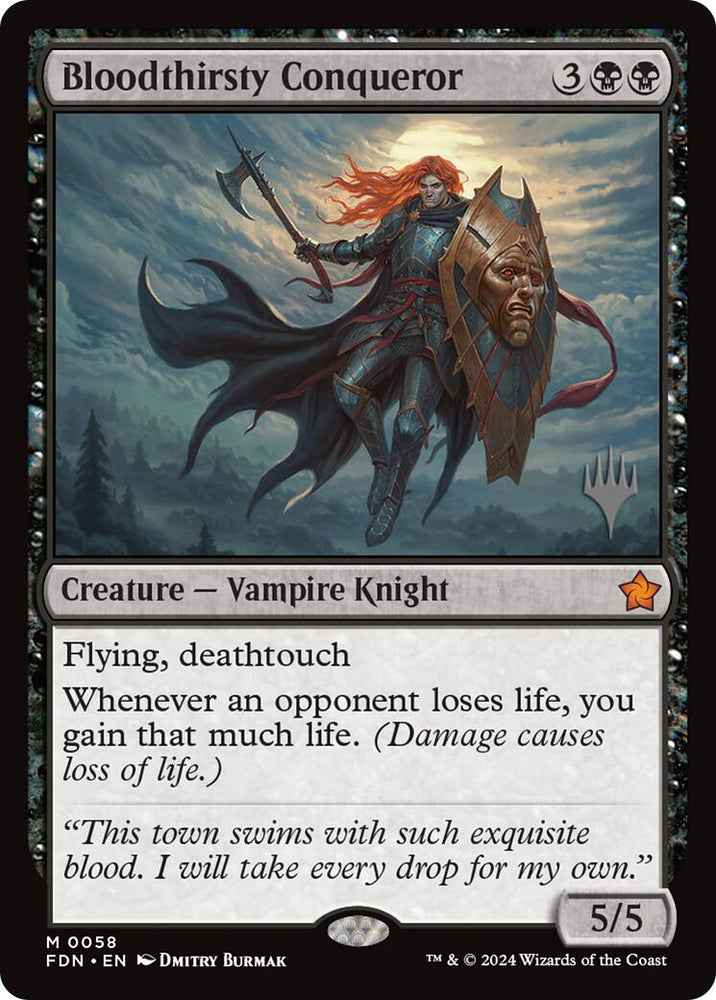 Bloodthirsty Conqueror [Edge of Eternities Promo Pack]