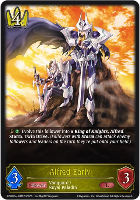 Alfred Early (CSD03a-001EN) [CSD03: Cardfight!! Vanguard]