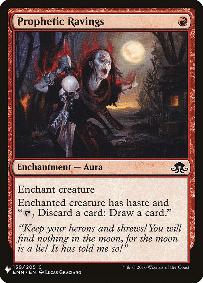 Prophetic Ravings [Mystery Booster] (MB1 1028)