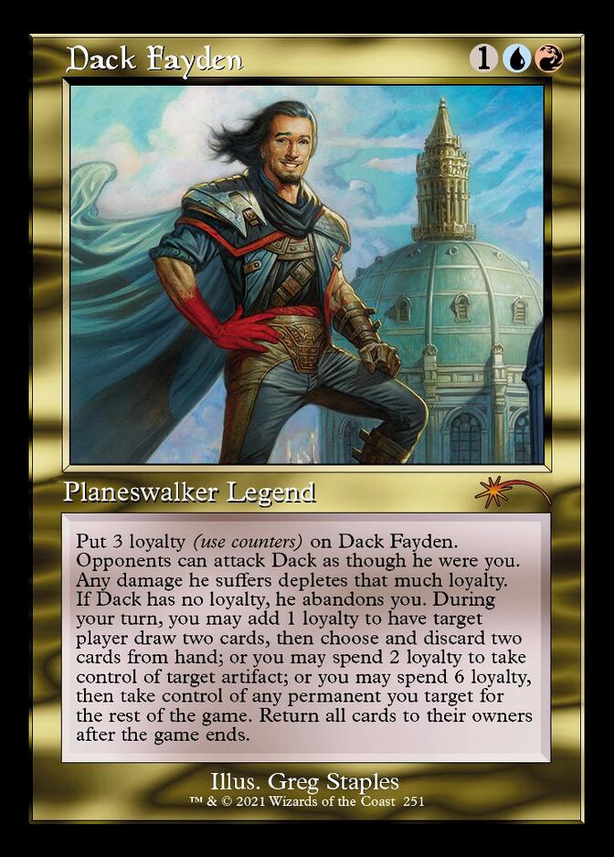 Dack Fayden (Retro) [Secret Lair Drop Series] (SLD 251)