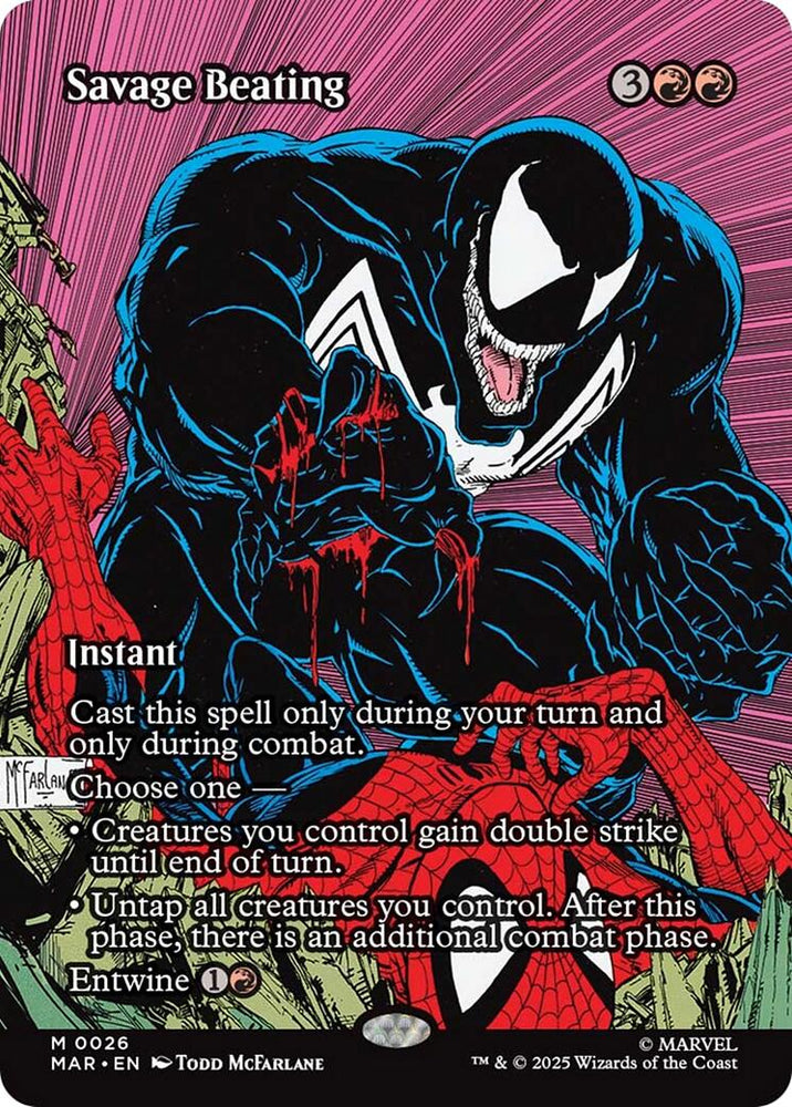 Savage Beating (Borderless) [Marvel's Spider-Man: Eternal-Legal]