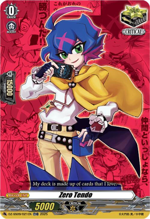 Zero Tendo (DZ-SS09/021EN) [DZ-SS09: Zero Tendo Start Deck]