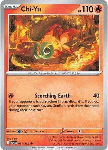 Chi-Yu (031/132) [Mega Evolutions: Base Set]