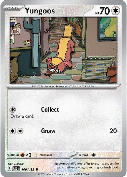 Yungoos (109/132) [Mega Evolutions: Base Set]