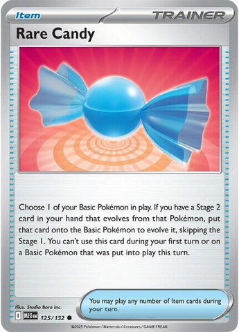 Rare Candy (125/132) [Mega Evolutions: Base Set]