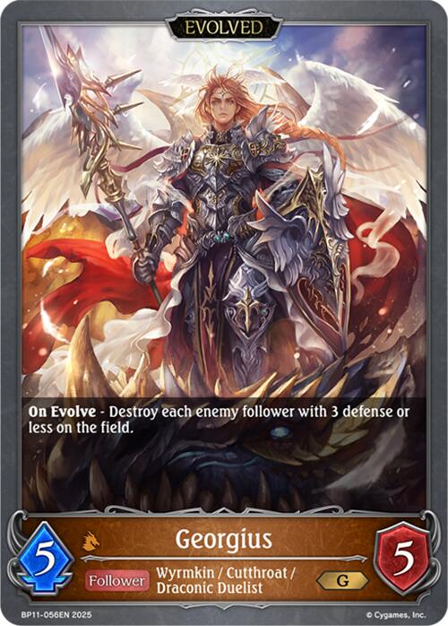 Georgius (Evolved) (BP11-056EN) [BP11: Bullet of Fate]