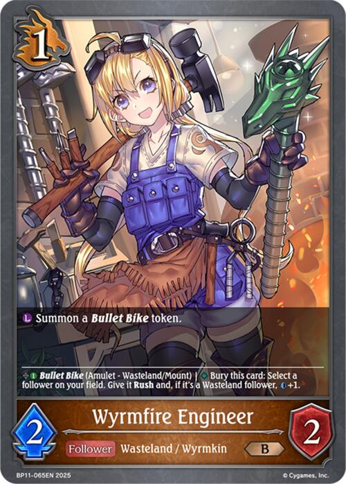 Wyrmfire Engineer (BP11-065EN) [BP11: Bullet of Fate]