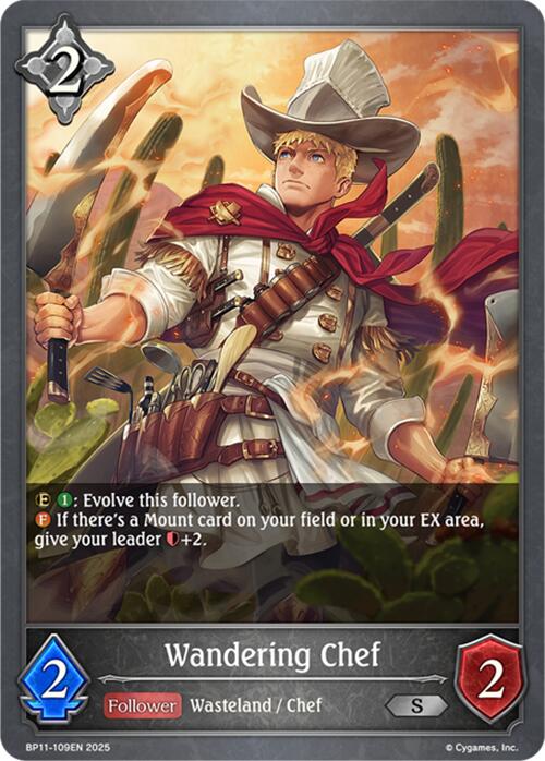 Wandering Chef (BP11-109EN) [BP11: Bullet of Fate]