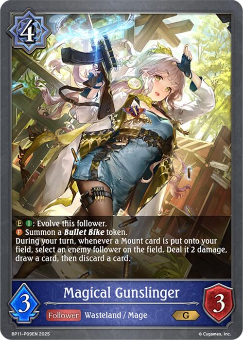 Magical Gunslinger - P09 (Foil) (BP11-P09EN) [BP11: Bullet of Fate]