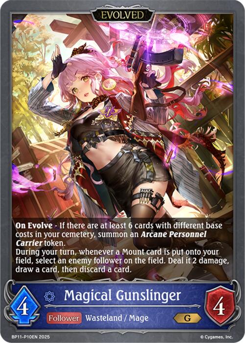 Magical Gunslinger (Evolved) - P10 (Foil) (BP11-P10EN) [BP11: Bullet of Fate]